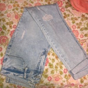Light Wash Skinny Jeans